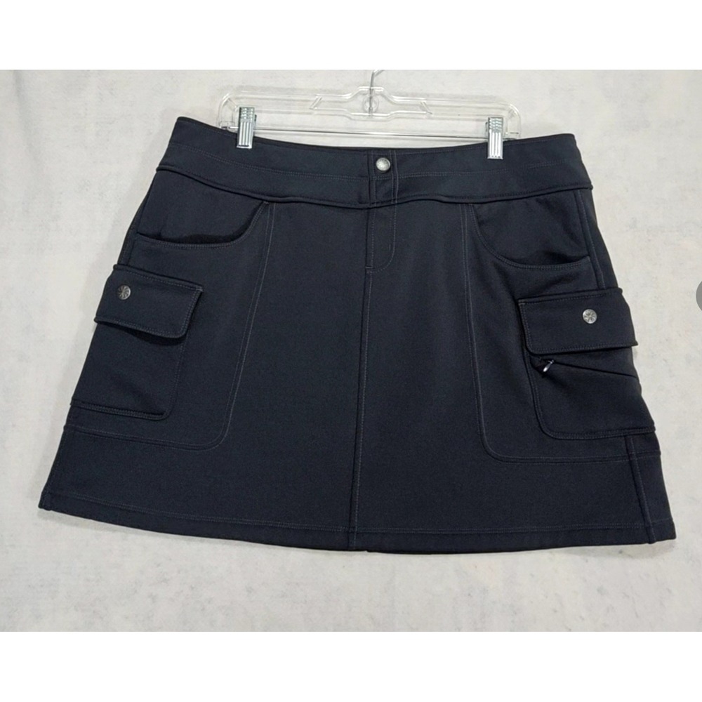 Athleta Cargo Skirt 1X 18 Athleta Snowslide Fleece Lined Pull On‎ Black Utility